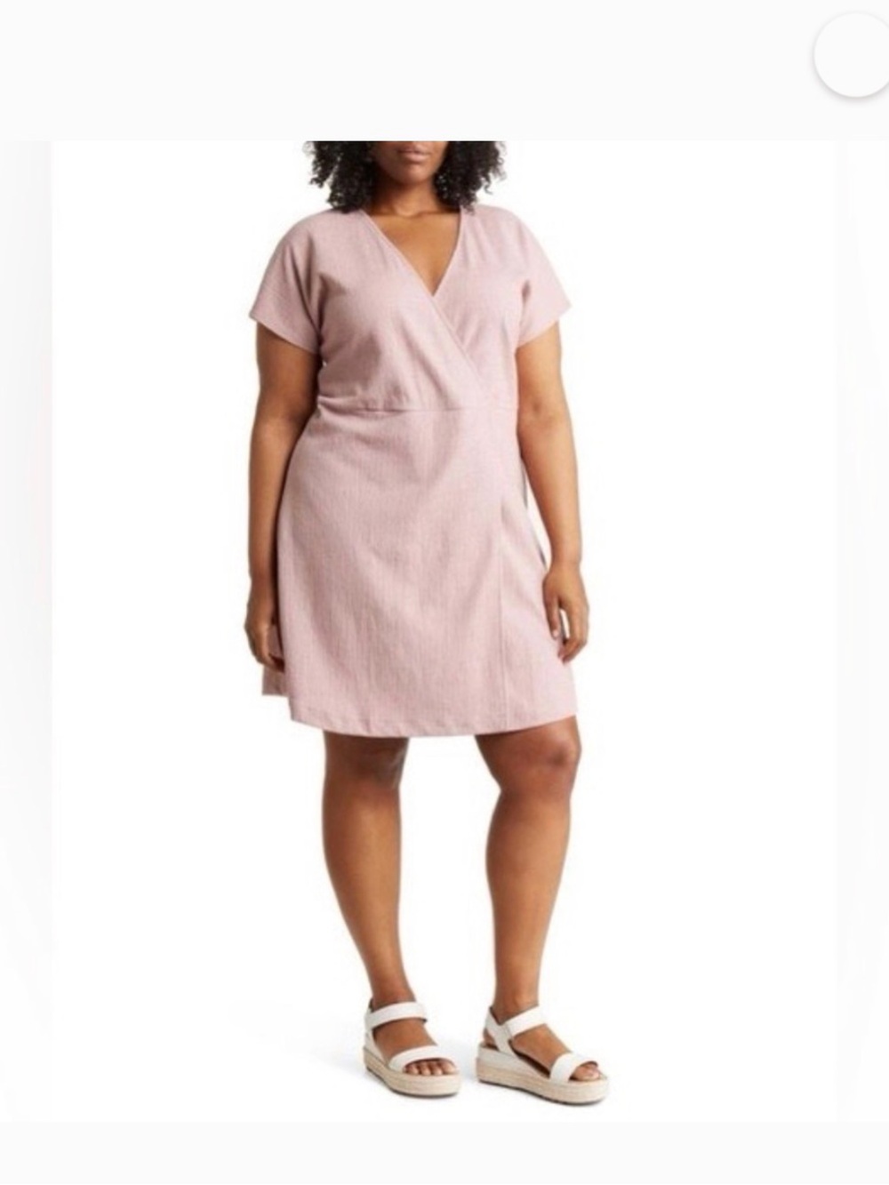 Plus Size Madewell V-Neck Wrap Dress